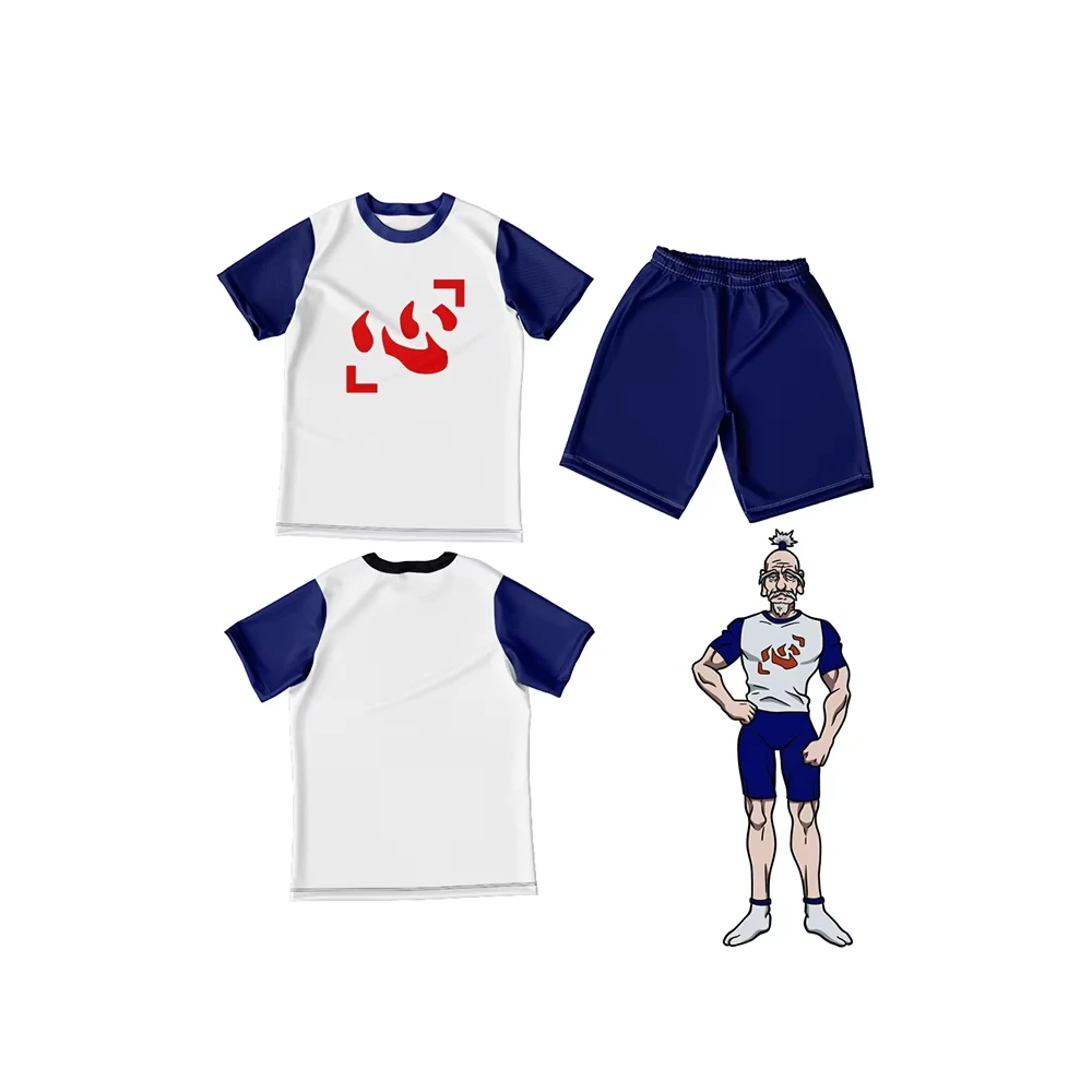 3D Printing Custom - メンズ夏の新 3D 印刷アニメネテロハンター X ハンター Tシャツショーツアウトドアストリートレジャースポーツファッションレジャーセット