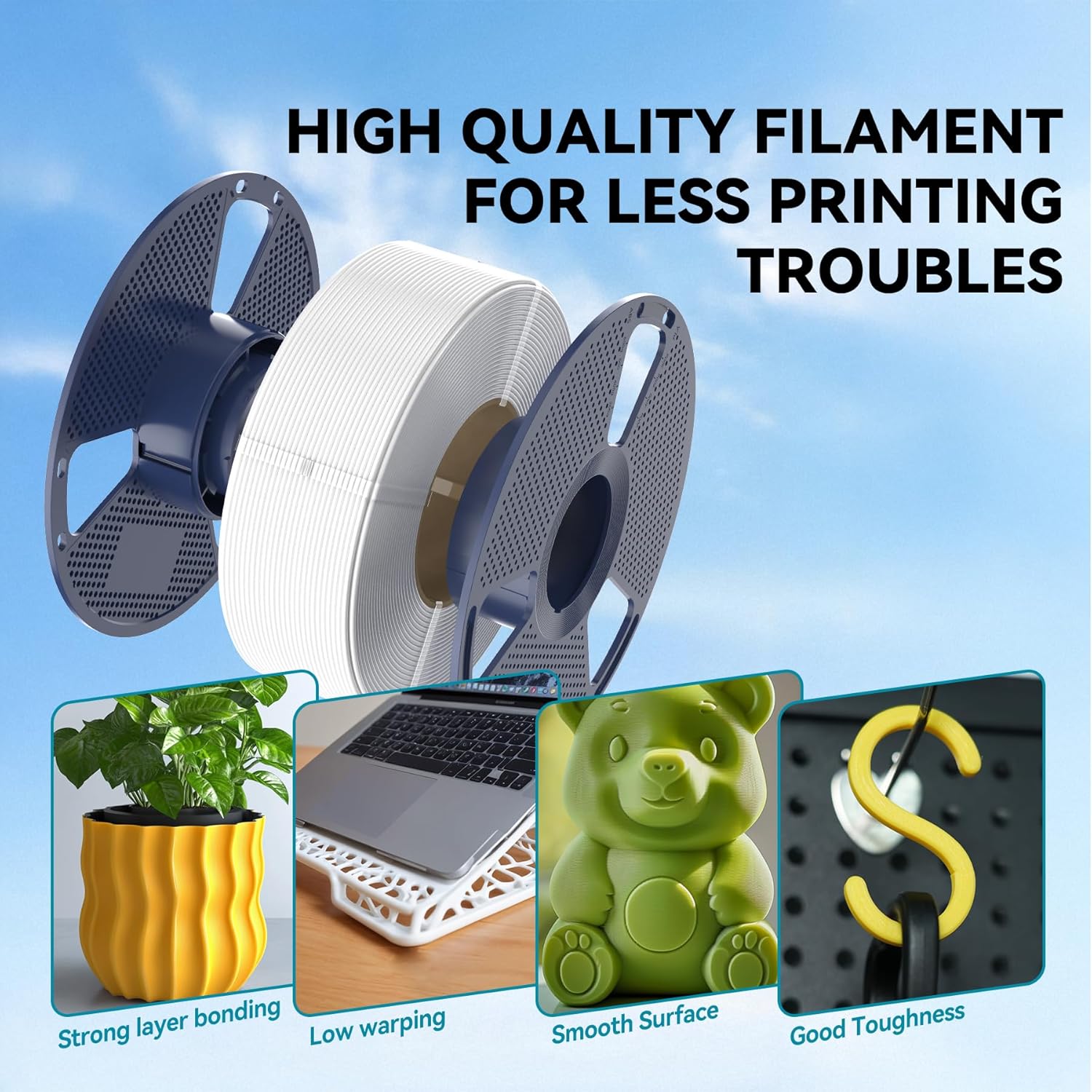 SUNLU PLA/PLA+/PETG/シルク/PLA マッ - 3D Printing Nylon のレビューと価格