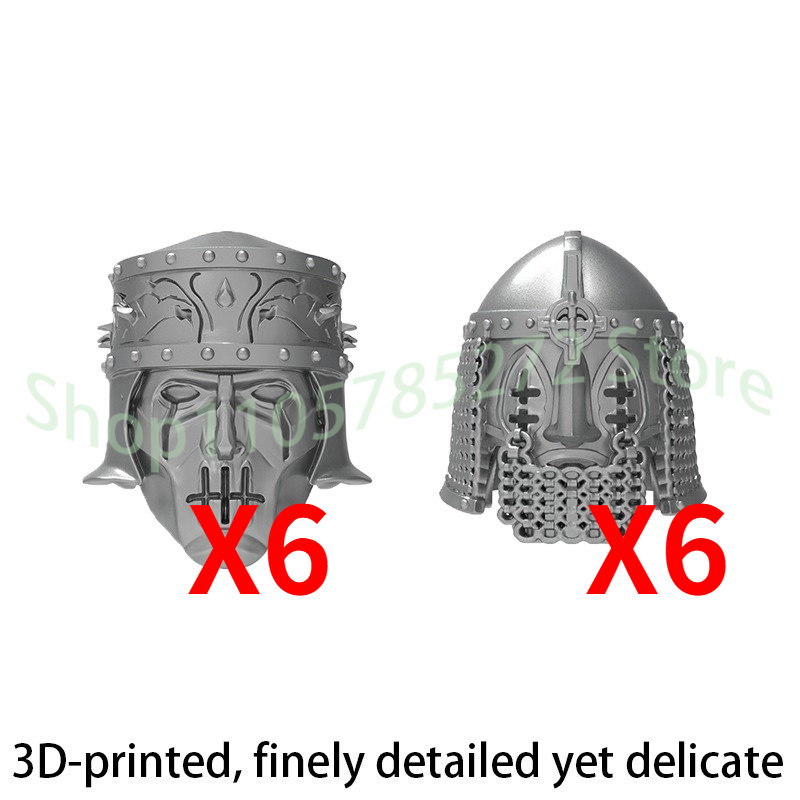 3Dプリント製中世軍事ビルディングブロック騎士フィギュアアク - 3D Printing Lego Bricks のレビューと価格