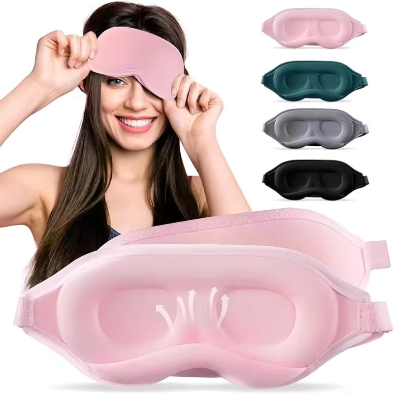 3Dアイマスク、遮光スリープマスク、昼寝用スリープマスク、目 - 3D Printing Mask のレビューと価格