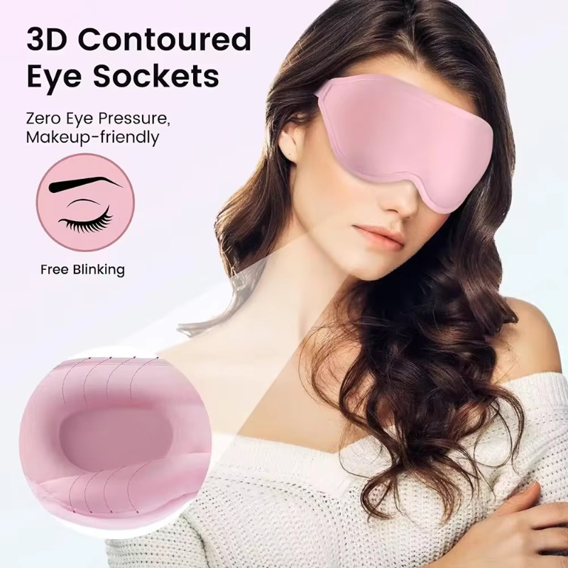 3Dアイマスク、遮光スリープマスク、昼寝用スリープマスク、目 - 3D Printing Mask のレビューと価格