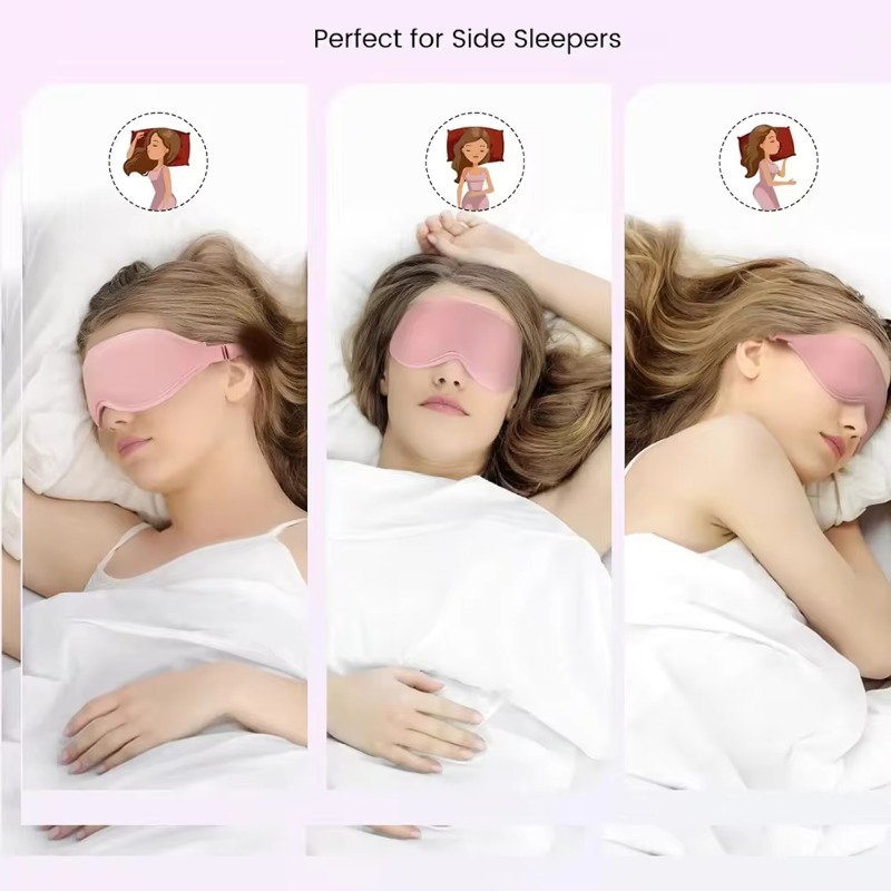 3Dアイマスク、遮光スリープマスク、昼寝用スリープマスク、目 - 3D Printing Mask のレビューと価格