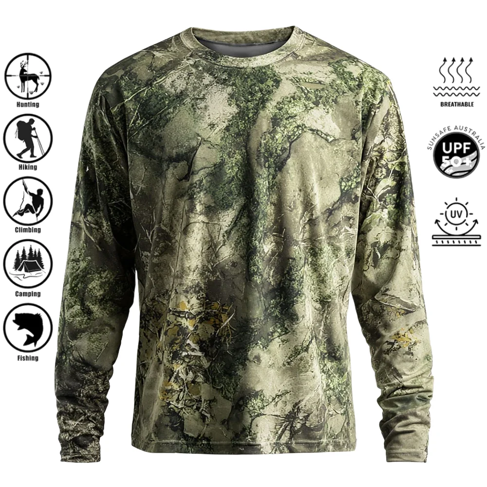 メンズ長袖Tシャツ、ポリエステル素材、3Dプリント迷彩柄、U - 3D Printing Custom のレビューと価格