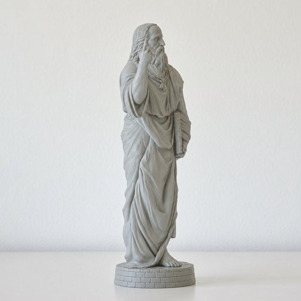 プラトン像。古代ギリシャの哲学者をモチーフにした彫刻コレクシ - 3D Printing Guide のレビューと価格