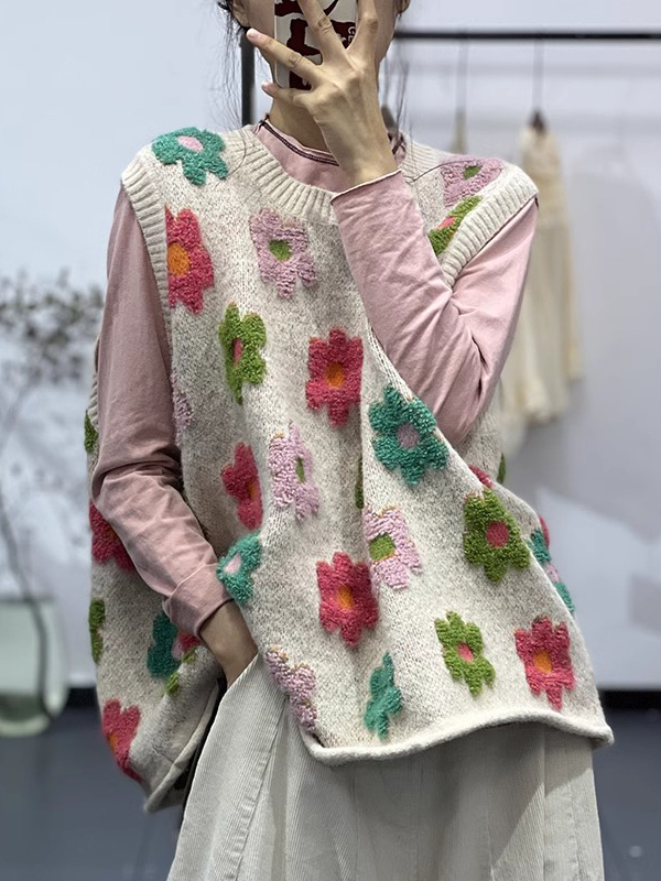 かわいい3Dプリントニットベスト、ゆったりとしたラウンドネッ - 3D Printing Nylon のレビューと価格