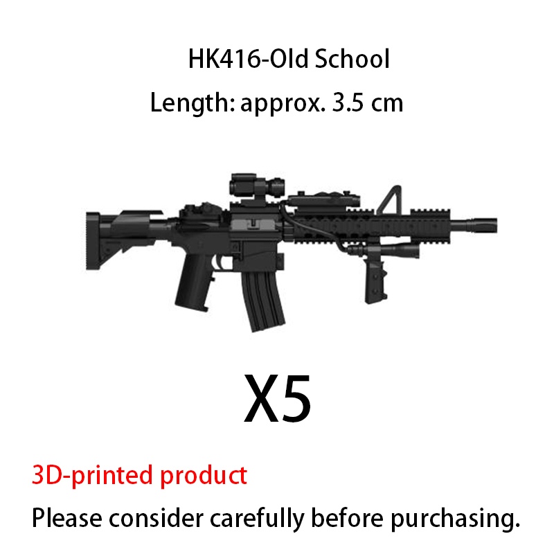 軍事 3D プリント銃ビルディングブロック部隊装備サブマシン - 3D Printing Lego Bricks のレビューと価格