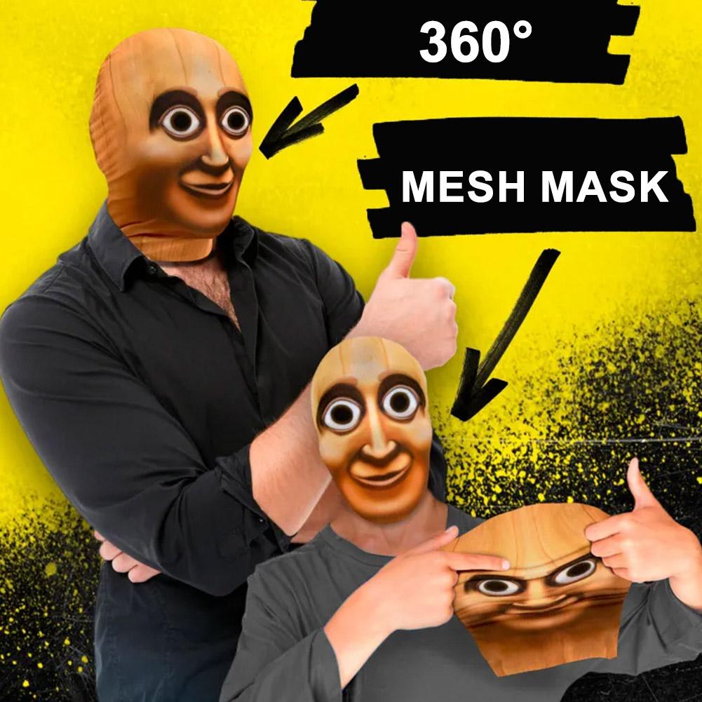 新登場 3Dプリント製フルフェイスマスク - 伸縮性メッシュ - 3D Printing Mask のレビューと価格